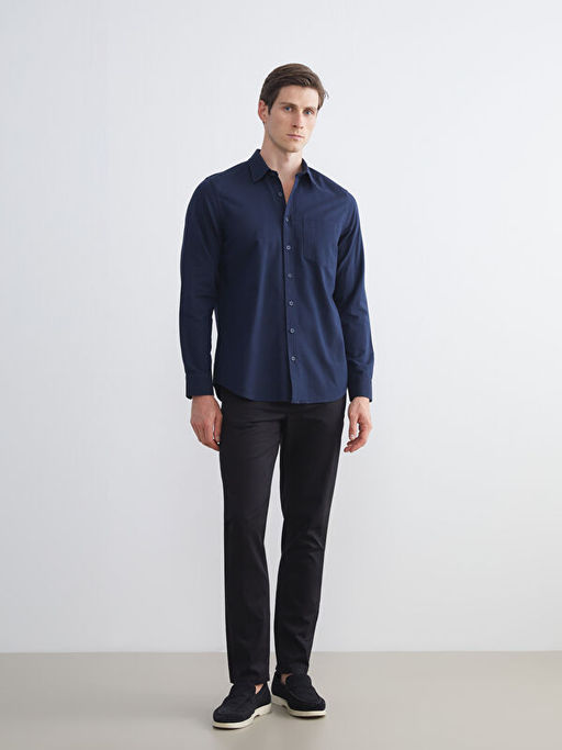 Regular Fit Uzun Kollu Oxford Erkek G?mlek
