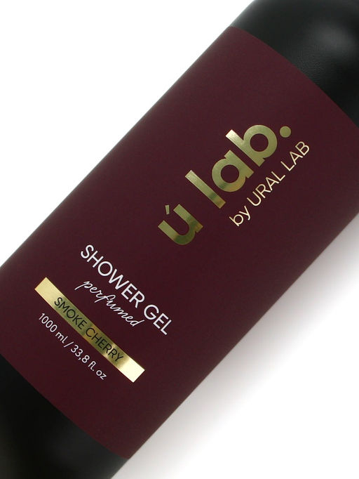 Гель для душа женский, парфюмированный Cherry Smoke, 1000 мл, ULAB - URAL LAB фото 11