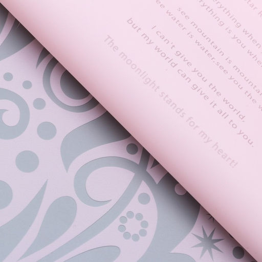 Цена за 20 шт. Пленка флористическая, Бабочки любви, розовая 58х58см - UPAK LAND фото 2