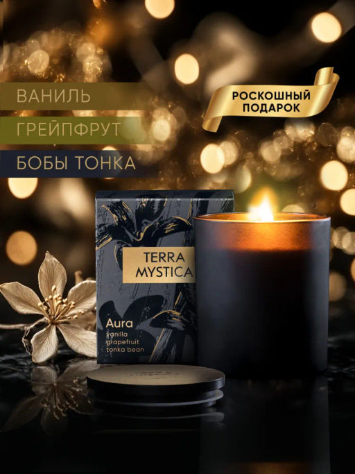 Ароматическая свеча Breesal TERRA MYSTICA Aura