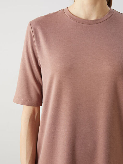 Bisiklet Yaka Kad?n Elbise