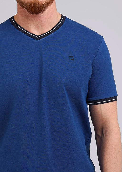 CLE Футболка муж. 542319/05зл_п синий - Clever wear фото 2