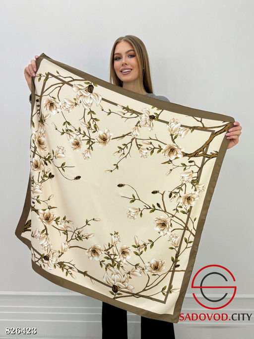 Платок женский с рисунком