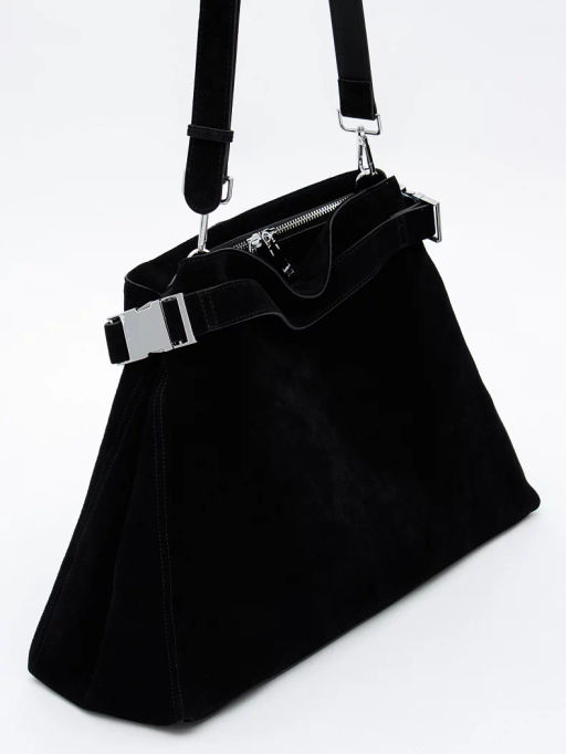 Сумка 6149Q black Polina&Eiterou