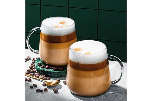 Набор 2 кружек 420 мл 11,5*9*9,5 см "Crystal glass"