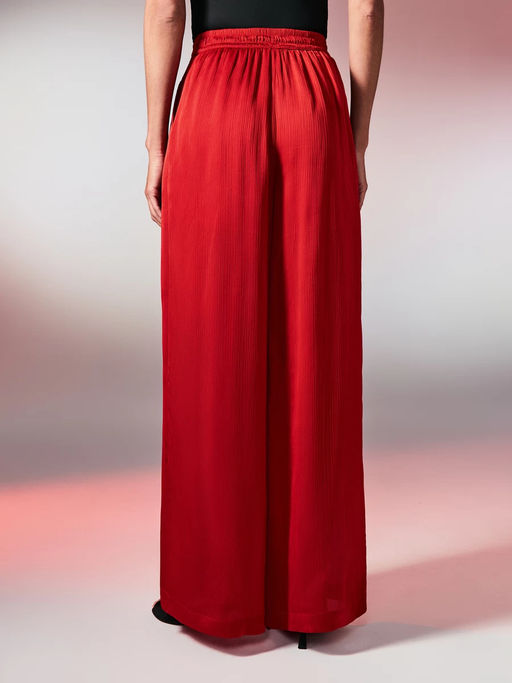 Широкие брюки с резинкой на поясе ZR2605022101-70 / Zarina  фото 8