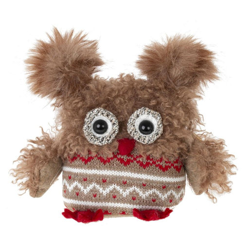 Игрушка набивная "Сова", L15 W8 H15 см