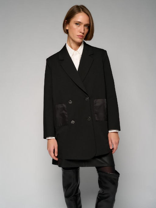 Пиджак женский 12411-34009 black - Eleganzza фото 3
