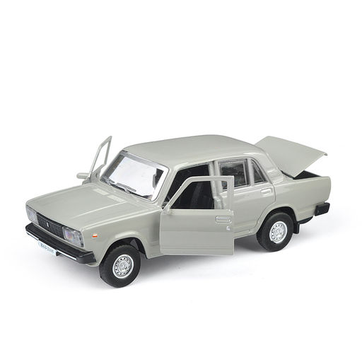 Машина металл LADA "Ваз-2105" 1997 12см, (двери, багаж,) инерц., в коробке