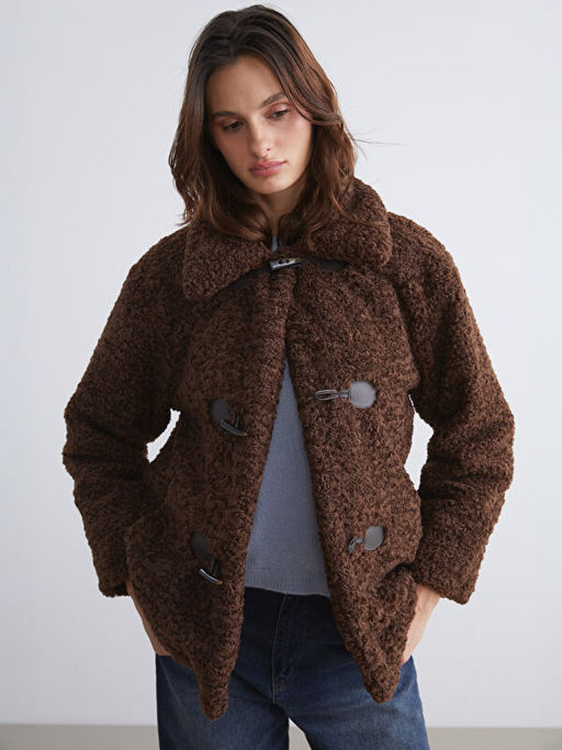 G?mlek Yaka Kad?n Pel?? Mont