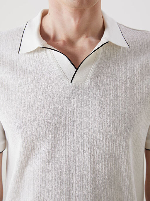 Polo Yaka K?sa Kollu Erkek Ti??rt