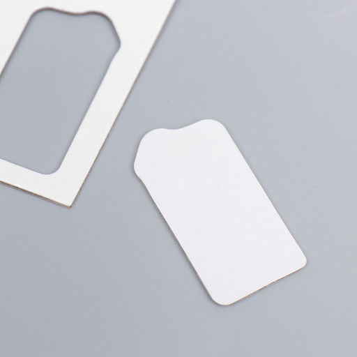 Набор для скрапбукинга "Брутальность" чипборд 10х10 см + декор 7 шт