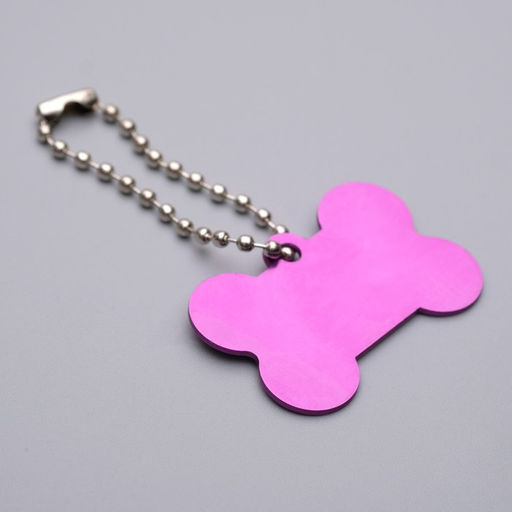 Цена за 6 шт. Адресник под гравировку Косточка, 3,8 х 2,5 см, фасовка 6 шт, микс - Пижон фото 2