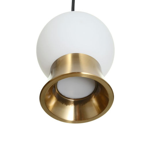 Светильник BayerLux 2281/1 LED бело-золотой 10.5×10.5×15-115 см