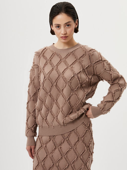Джемпер женский 12511-53055 mocha mousse
