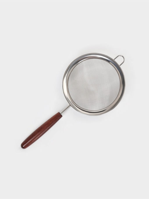 Сито с ручкой Magistro «Версаль» d=10.5 см, нержавеющая сталь, ручка акация