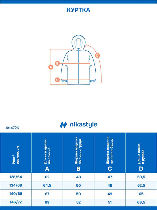 Куртка 4м4726 хаки
