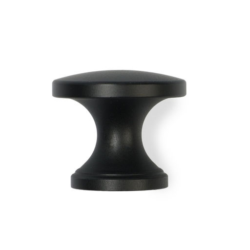 Ручка-кнопка CAPPIO RK148, d=30 мм, цвет черный