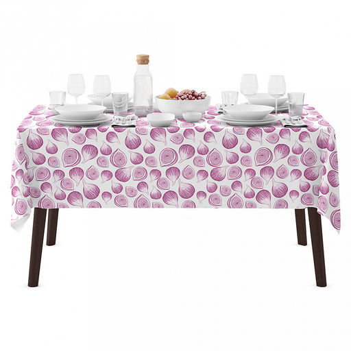 "Полет за мечтой-1" Скатерть 200х145см, длина стола до 160см, на 6-8 персон, хлопок "Премиум" 186г/м2, "Домашняя мода" (Россия)