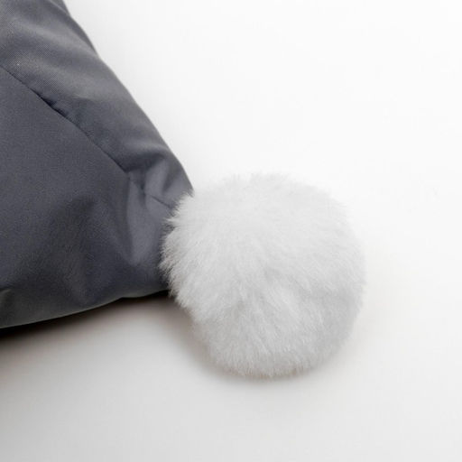 Комбинезон зимний для животных, флис, XL (ДС 32-34, ОШ 32, ОГ 40-44 см), серый - Simaland фото 10