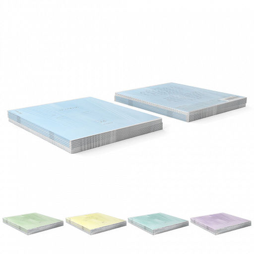 Цена за 10 шт. Тетрадь школьная ученическая ErichKrause Классика ассорти, 24 листа, линейка (в плёнке по 10 шт.)_MIX-PACK  фото 9