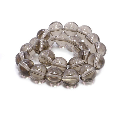 Браслет из камня Раухтопаз привлекает денежные энергии 8мм