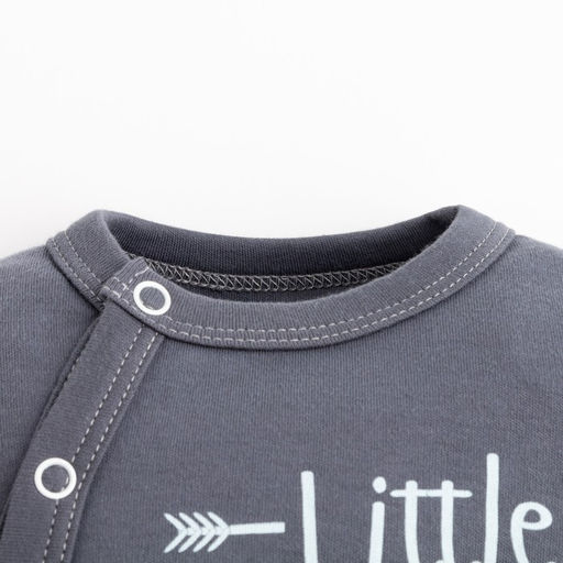 Комбинезон Крошка Я Brother, рост 68-74 см, цвет тёмно-серый фото 5