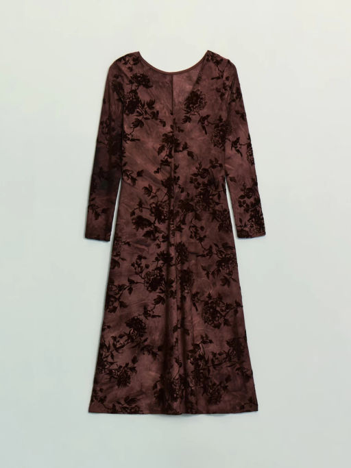 Трикотажное платье приталенного силуэта / Zarina