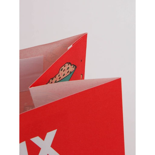 Набор пакетов новогодних крафтовых 5 штук «С Новым годом тебя!», 21 × 12 × 9 см