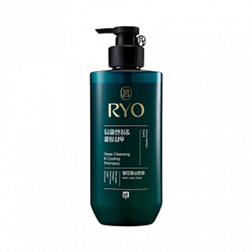 Ryo Deep Cleansing & Cooling Shampoo, 480 - Шампунь для глубокой очистки жирной кожи головы