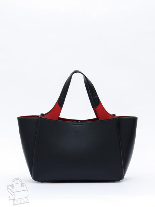 Сумка женская кожаная 1028M black Polina&Eiterou