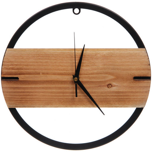 Часы настенные "LOFT HOME " 30см, дерево