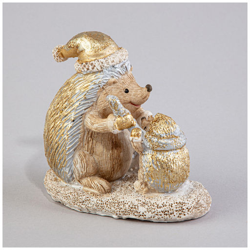 СТАТУЭТКА ЕЖИКИ 9,5Х5,5Х8 СМ - Lefard фото 3