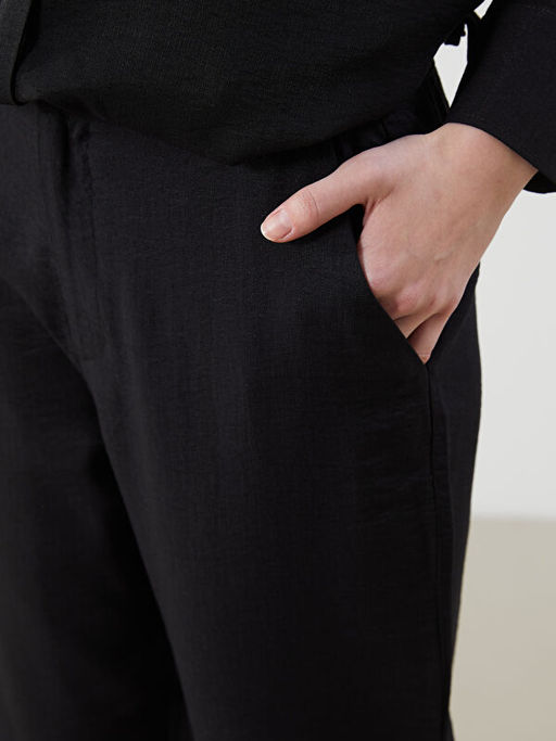 Beli Lastikli Kad?n Pantolon