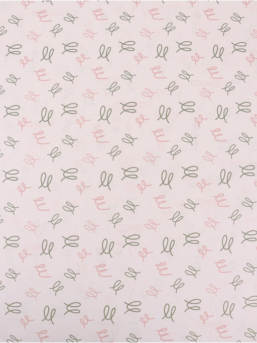 Цена за 10 шт. Бумага упаковочная двухсторонняя Банты, 70 х 100 см