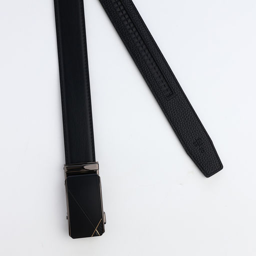 Ремень мужской, ширина 3.6 см, длина 120 см, пряжка автомат, чёрный