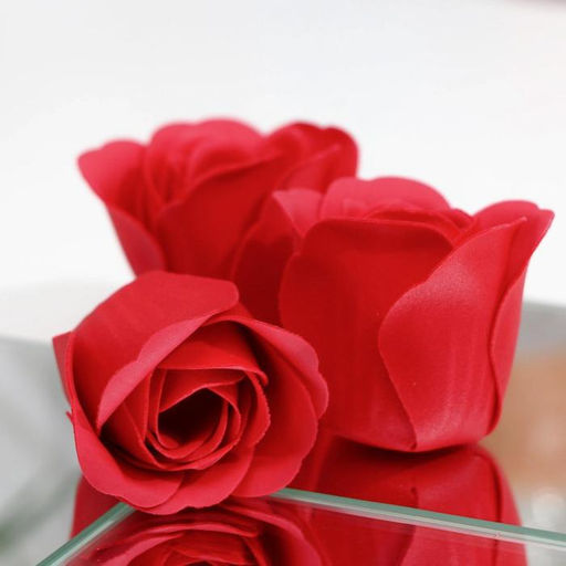 Мыльные розочки, красные, набор 3 шт. - SB BEAUTY фото 4