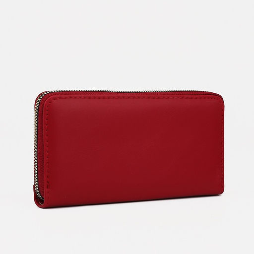 Кошелёк на молнии, цвет бордовый - Simaland фото 2
