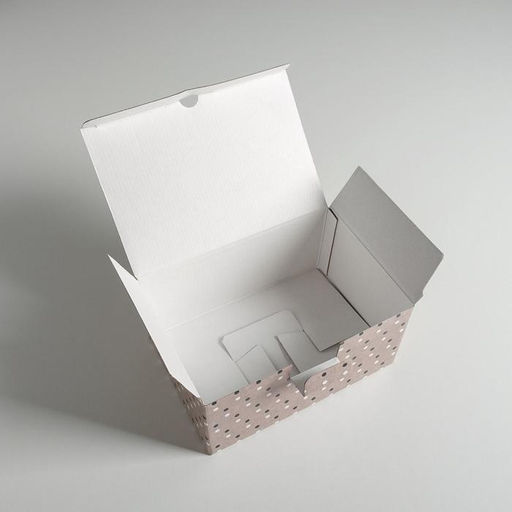 Коробка подарочная сборная, упаковка, Present, 22 х 15 х 10 см