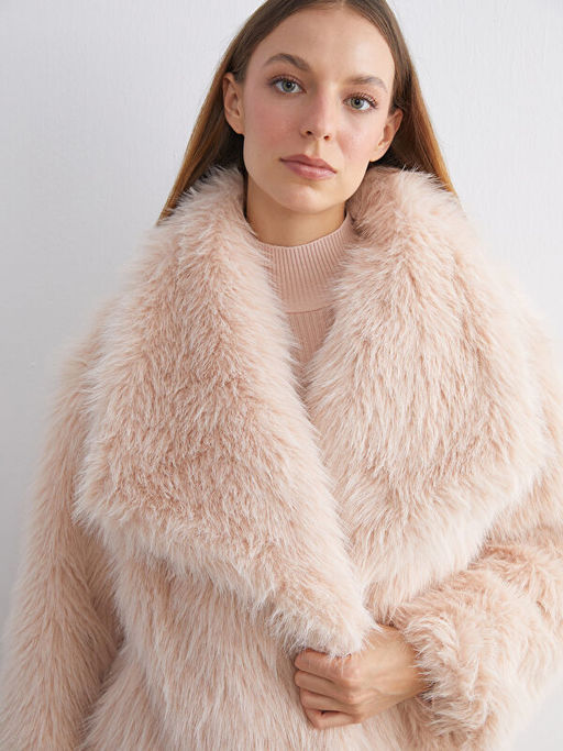 Ceket Yaka Oversize Kad?n K?rk Mont