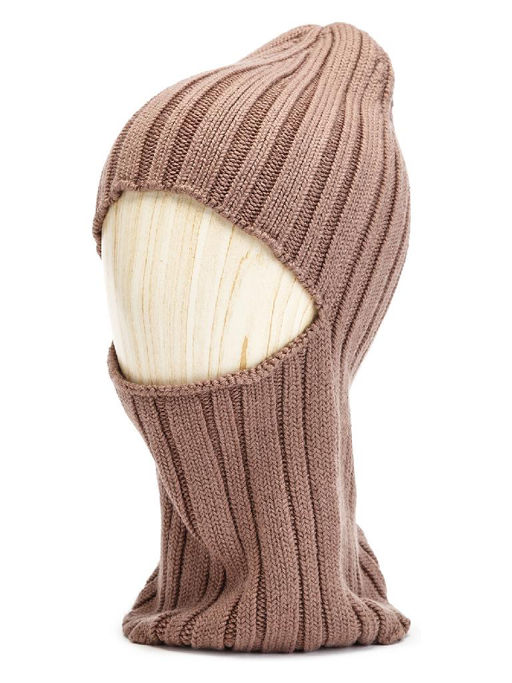 Шапка жен. шерсть+акр LB-N88046 cacao - Labbra фото 5