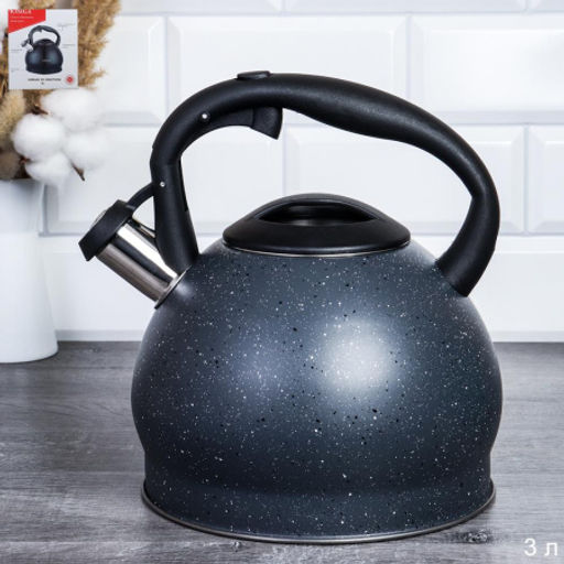 Чайник 3,0 л, ручка Бакелит/ KISIGA / KG-438 /уп 12/ 0,76/индукция
