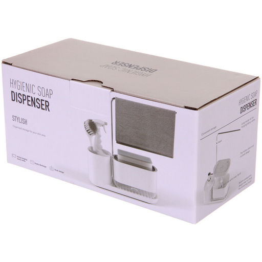 Подставка под губку с дозатором 300мл. 23х10,8х16 1876