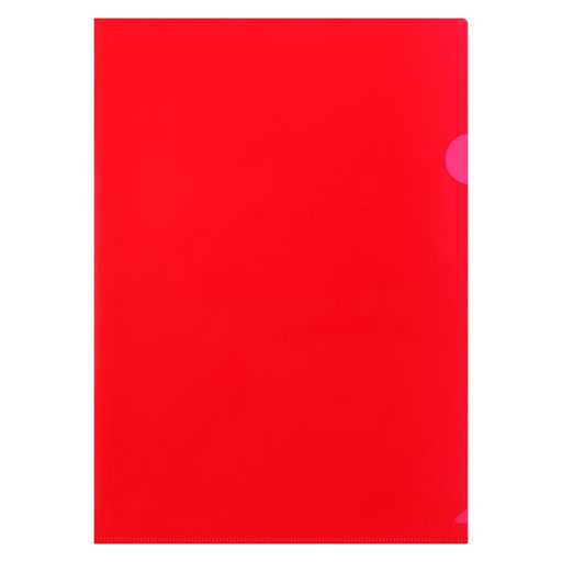 Набор папок-уголков А4, 180 мкм, Calligrata DeLuxe, непрозрачные, с тиснением, 4 штуки, микс  фото 5