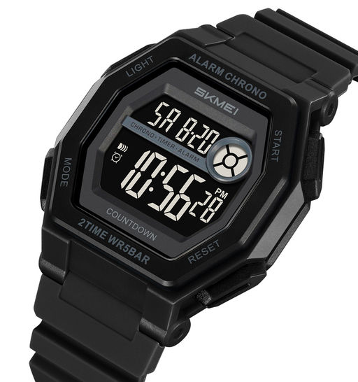 Часы наручные Skmei мужские электронные спортивные 2552black