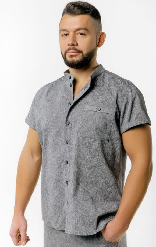 РУБАШКА - 100% хлопок - Новый лен фото 3