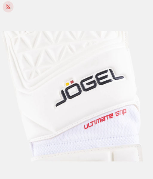 Перчатки вратарские Jogel NIGMA Pro Edition Roll, белый  фото 5