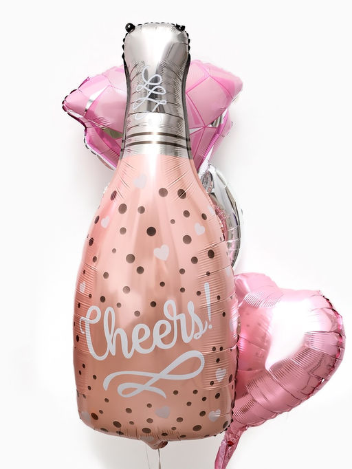 Воздушные шары фольгированные, набор «Девичник», 5 шт.