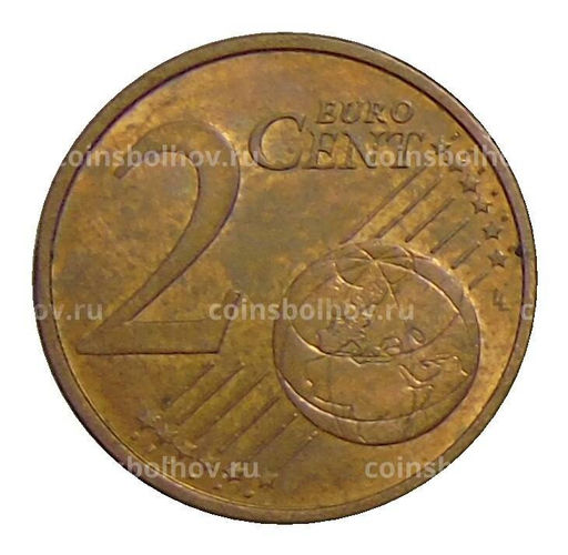 Монета 2 евроцента 2016 года Франция