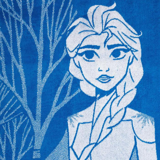 Полотенце махровое Эльза Холодное сердце, 70х130 см, 100% хлопок, 420гр/м2 - Disney фото 2